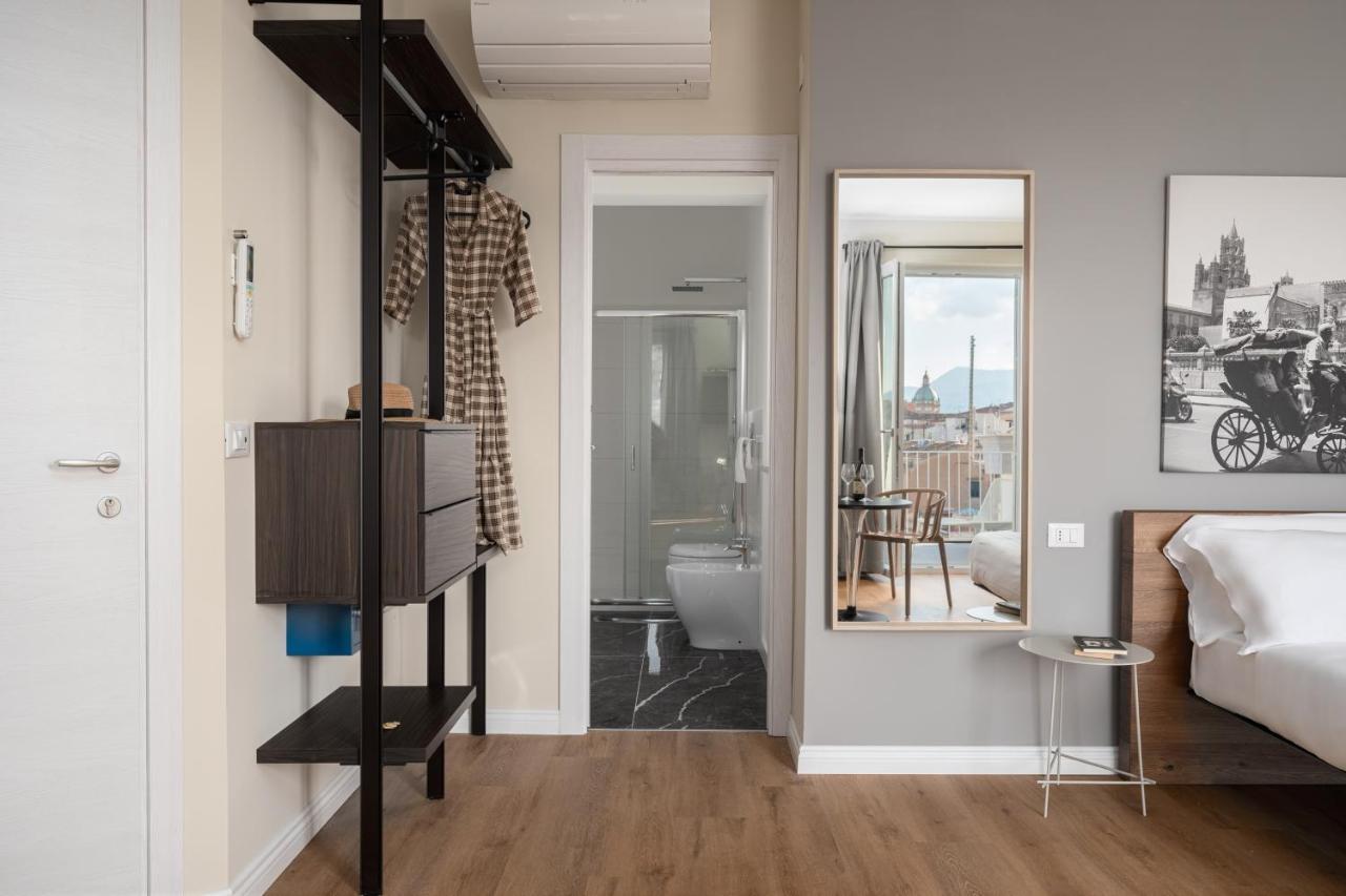 Attico 37 - Queen Room Con Terrazza Privata 巴勒莫 外观 照片