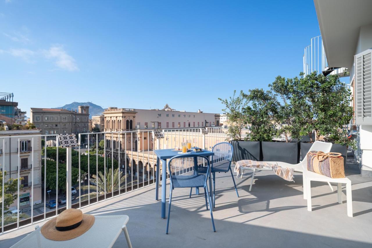 Attico 37 - Queen Room Con Terrazza Privata 巴勒莫 外观 照片